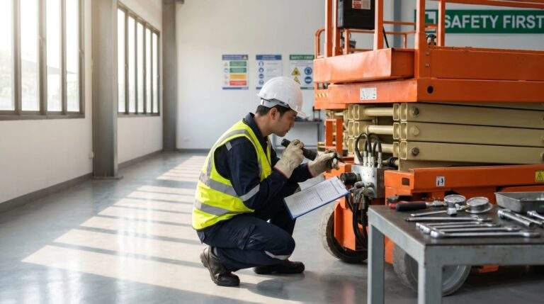 Mantenimiento preventivo de plataformas elevadoras | Guía esencial para su uso correcto
