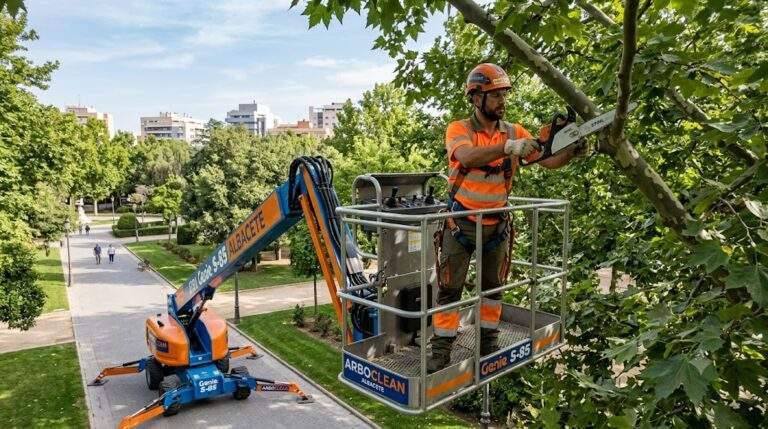 Mejores plataformas para poda de árboles en Albacete | Guía para elegir la opción adecuada