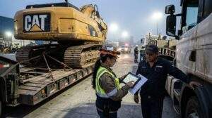 Transporte de maquinaria pesada | Normativas y claves para una logística segura
